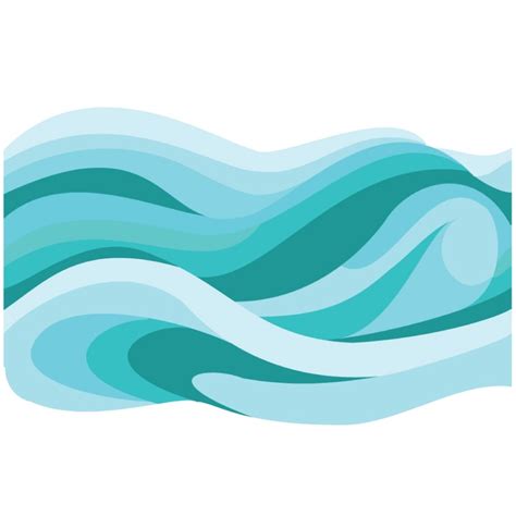 Water Waves Clipart Cartoon Ocean Wave Vector Animations Wave Clipart ...