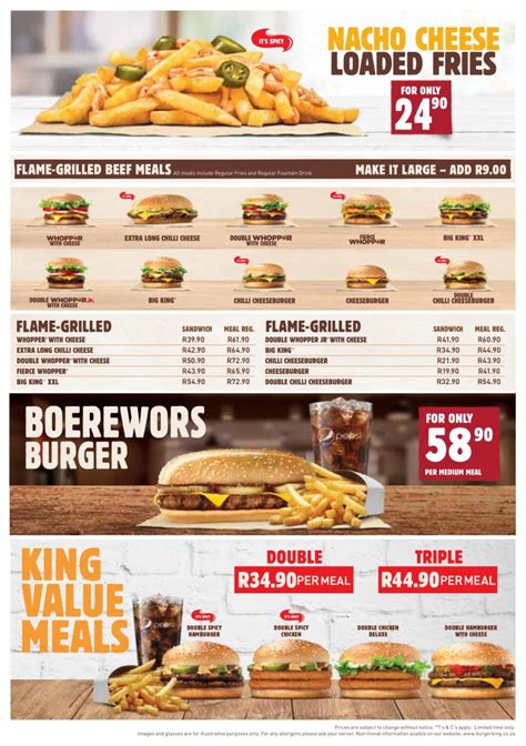 Burger King Menu Prices & Specials