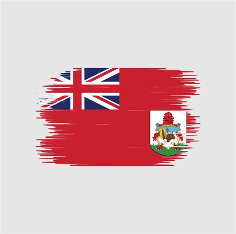 Bermuda flag brush stroke. National flag 5946267 Vector Art at Vecteezy