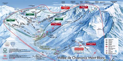 BERGFEX: Piste map Chamonix Mont-Blanc - Panoramic map Chamonix Mont ...