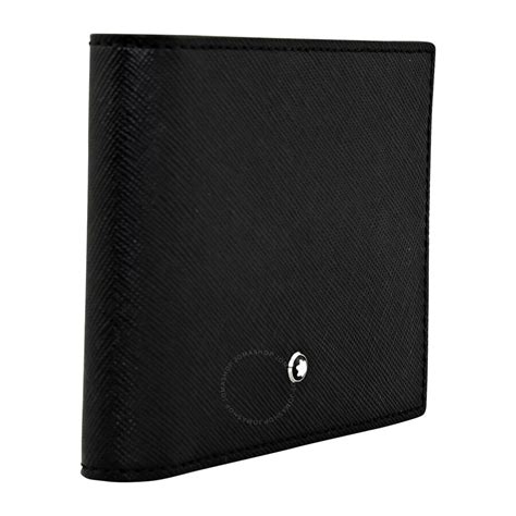 Montblanc Sartorial Wallet 4CC Money Clip - Black - Montblanc - Handbags - Jomashop