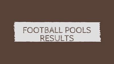 Week 21 Pools Results: UK Football Pools - SolutionTipster