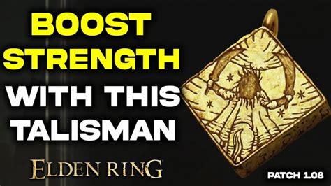 Best STRENGTH Talisman in Elden Ring | How to GET Starscourge Heirloom ...