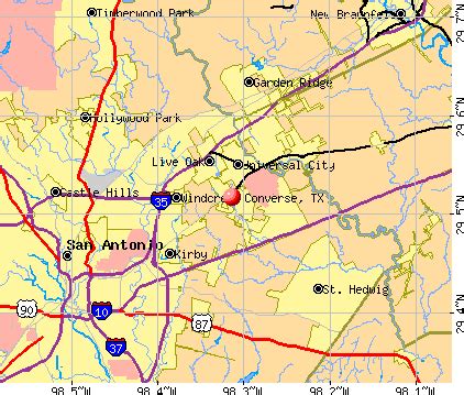 Converse, Texas (TX) profile: population, maps, real estate, averages ...