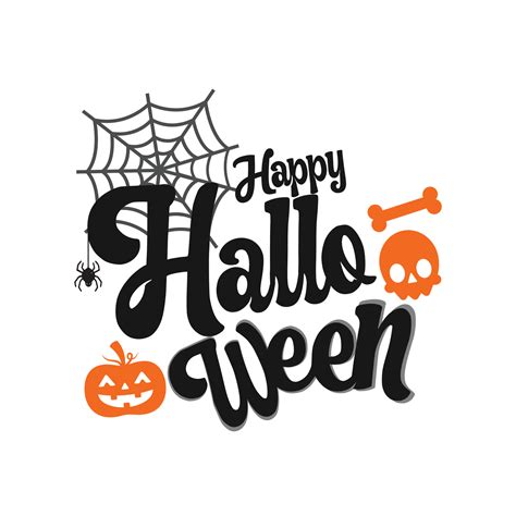 Happy Halloween Logo Vector Illustration: Vector De Stock, 51% OFF