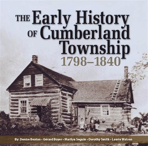 The Early History of Cumberland Township 1798-1840 | Burnstown ...