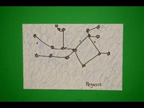 Let's Draw the Constellation-Pegasus! - YouTube