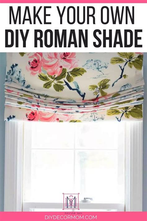 Learn how to make your own DIY Roman Shade in this making Roman Shade ...