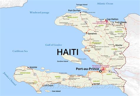 Haiti Political Map