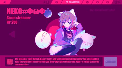 Neko is now in Muse Dash! : r/Cytus