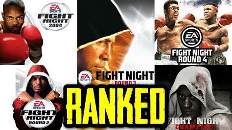 Fight Night Games Ranked - YouTube