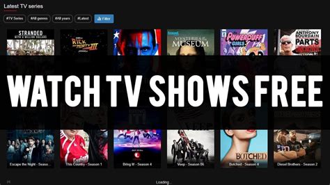 Watch tv shows online free- List of the Best Sites You Can Try