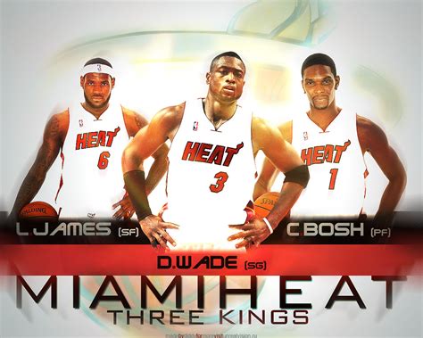 Miami Heat 3 Kings Wallpaper | Basketball Wallpapers at ...