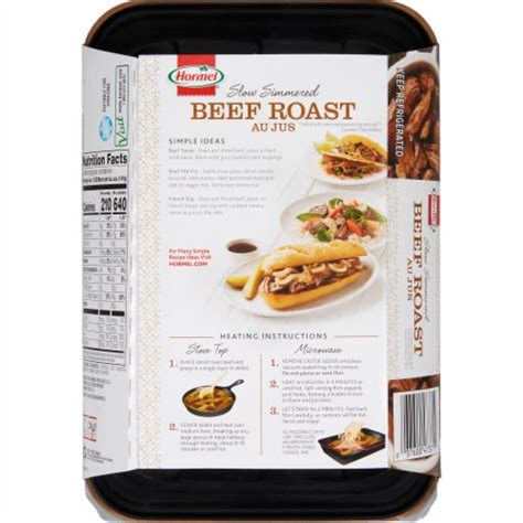 Hormel® Square Table™ Slow Simmered Beef Roast Au Jus, 15 oz - Kroger