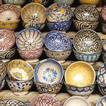 Ceramic bowls | Hand-painted ceramic bowls at a street marke… | Flickr ...
