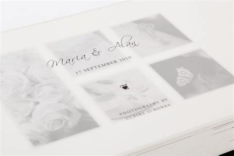 Some wedding album options - Claire O'Rorke Photography