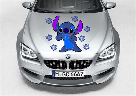 STITCH HIBISCUS FLOWER CAR TRUCK DECAL GRAPHIC VINYL HOOD SIDE | eBay | Truck decals, Flower car ...