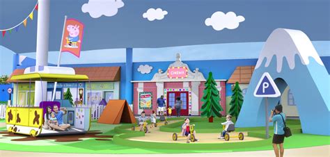 Rides and play areas revealed for first Peppa Pig Theme Park | InPark Magazine