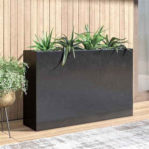 Mercury Row Shehan Fiberglass Planter Box | Wayfair