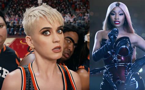 Katy Perry and Nicki Minaj slay the court in Swish Swish video – watch