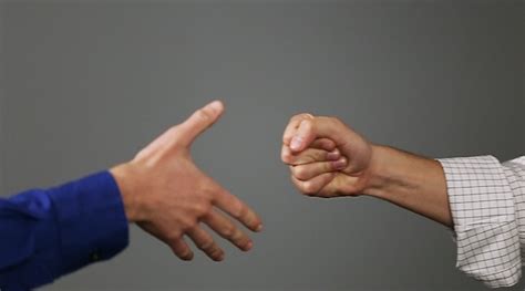 The fist bump - VIVA! Communications