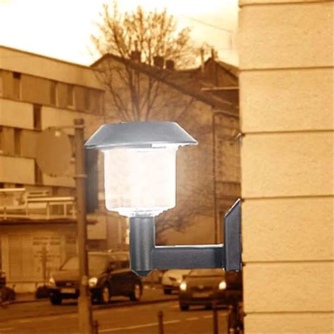 Aliexpress.com : Buy Solar Powered Wall Light Auto Sensor Fence LED ...