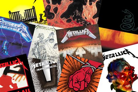 Metallica Album Logos