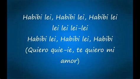 Habibi Lyrics