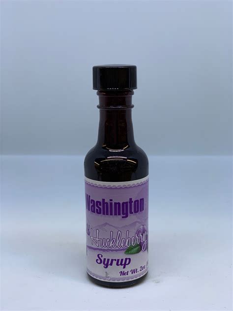 Wild Huckleberry Syrup – Simply Northwest