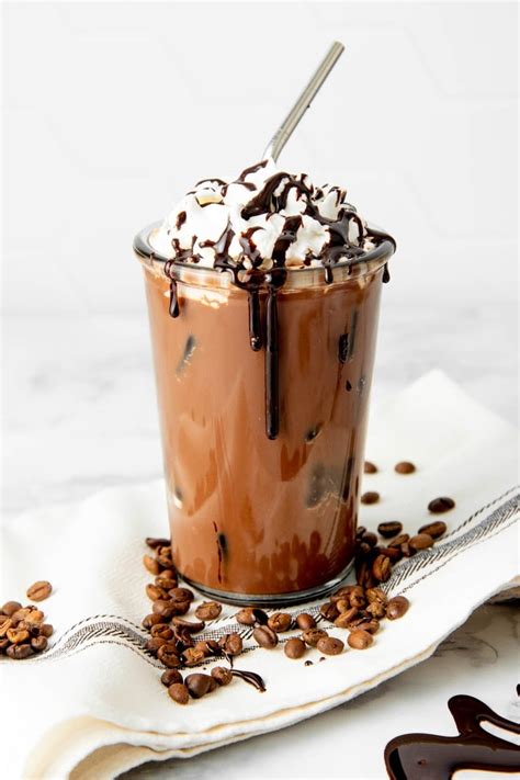 Easy Iced Mocha Recipe with DIY Mocha Syrup | Wholefully