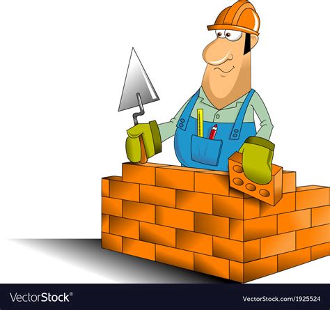 Builder cartoon Royalty Free Vector Image - VectorStock