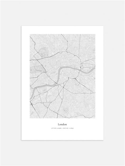 London Map Poster | Postery Online Store