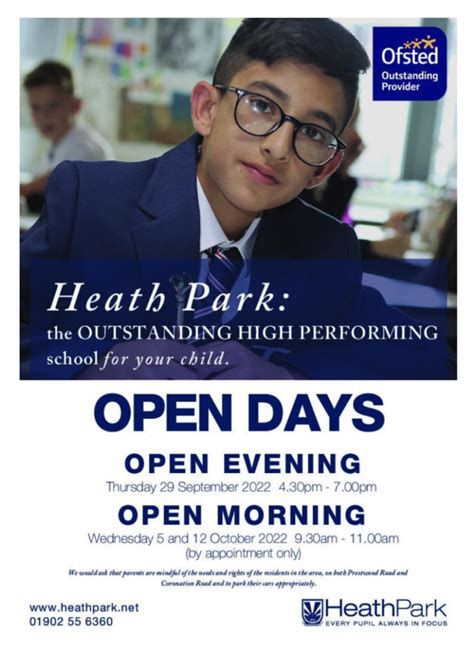 open day – Heath Park