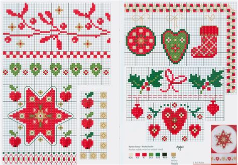 Christmas Cross Stitch Borders - Cross Stitch Patterns