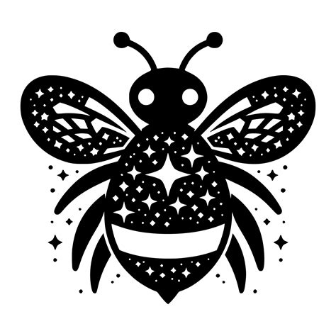 Whimsical Bee Graphic – Instant Download for Cricut & Silhouette