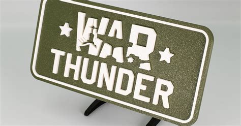 MAK War Thunder Emblem / Logo by mak77 | Download free STL model ...