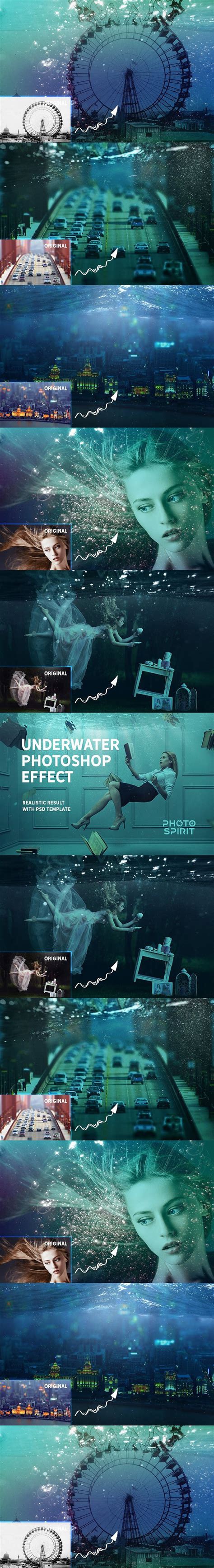 Underwater Photoshop Effect | Photoshop effects, Photoshop, Photo effects