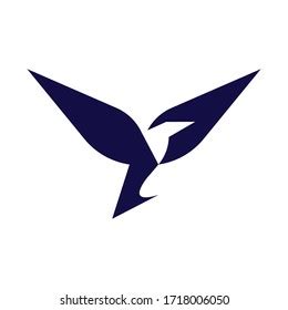 Simple Bird Logo Vector Illustration Stock Vector (Royalty Free) 1718006050 | Shutterstock