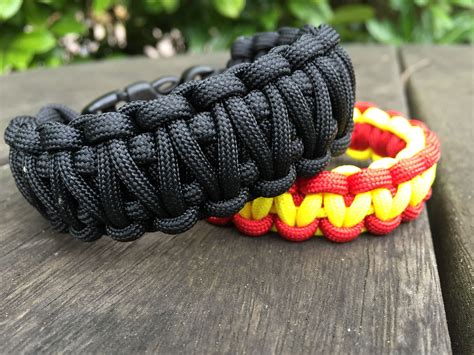 King Cobra Paracord Bracelet -Single Colours - SurvivalBands - UK 550 Paracord Bracelets ...