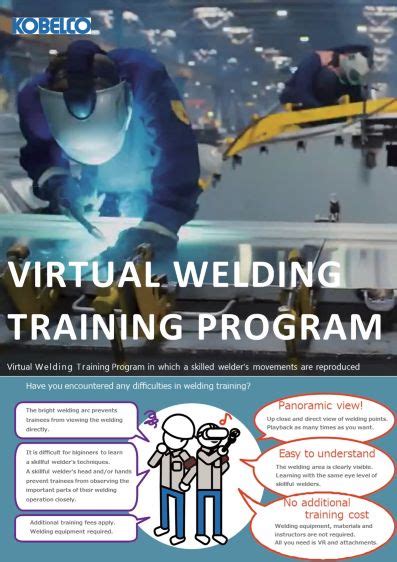 Virtual Welding Training – Kobelco Welding of America, Inc.