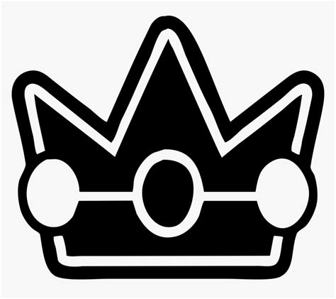 Transparent Crown Vector Png - Princess Peach Crown Svg, Png Download ...