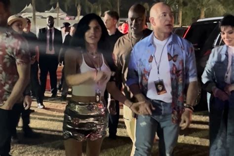 Jeff Bezos and Lauren Sánchez Seen Dancing to Bad Bunny at Coachella