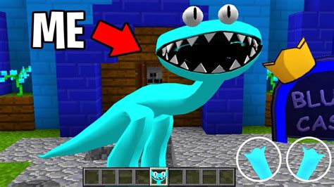 Trolling As CYAN In Minecraft! (Rainbow Friends Chapter 2)