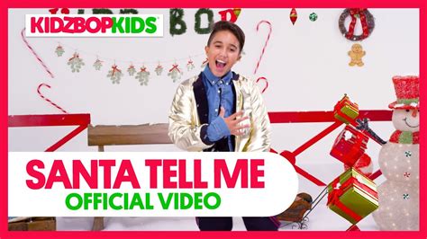 KIDZ BOP Kids - Santa Tell Me (Official Music Video) [KIDZ BOP Christmas] - YouTube