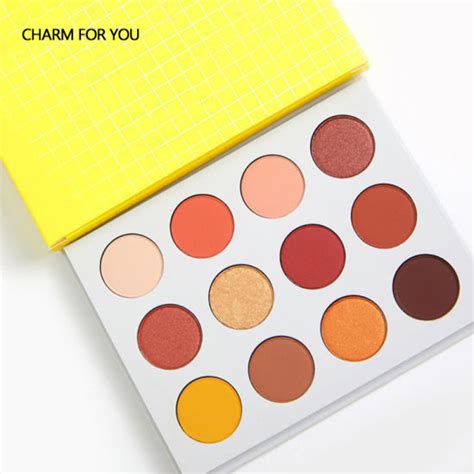 China Private Label Eyeshadow Palette Maquillaje 12 Colors Sunset ...