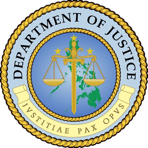 Department Of Justice Philippines Logo Clipart - Full Size Clipart ...