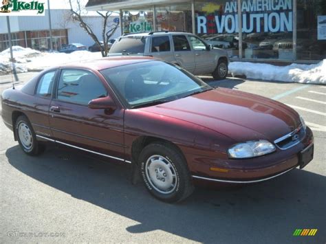 1998 Dark Carmine Red Metallic Chevrolet Monte Carlo LS #26832186 | GTCarLot.com - Car Color ...