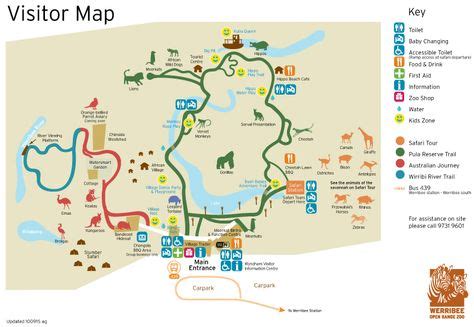 Zoo map | Zoos Victoria | Zoo map, Melbourne zoo, Open range