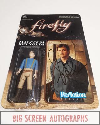 Nathan Fillion Firefly | Big Screen Autographs