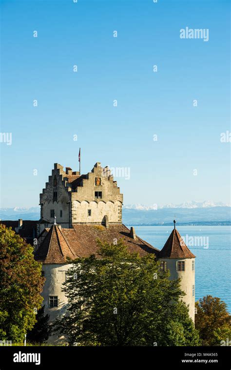 Meersburg Castle,also known as Old Castle,Meersburg,Lake Constance ...